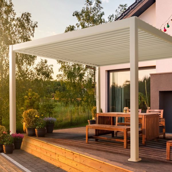 ALUMEL OVERKAPPING WHITE – 3 X 4 METER - Afbeelding 2