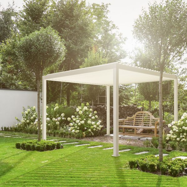 ALUMEL OVERKAPPING WHITE – 3 X 4 METER - Afbeelding 3