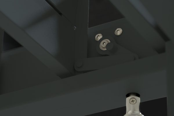 ALUMEL OVERKAPPING GRAPHITE – 3 X 3 METER - Afbeelding 7