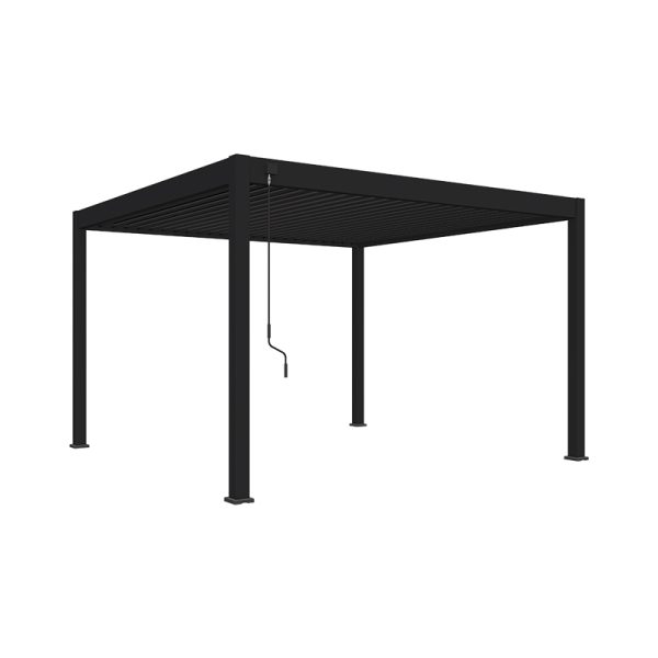ALUMEL OVERKAPPING GRAPHITE – 3,6 X 4 METER
